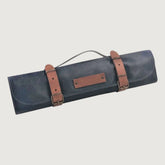 Rustic Leather Knife Roll